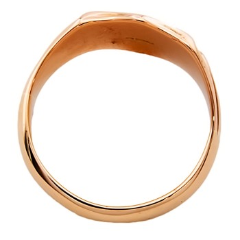 9ct Gold 5.9g Signet Ring Size O